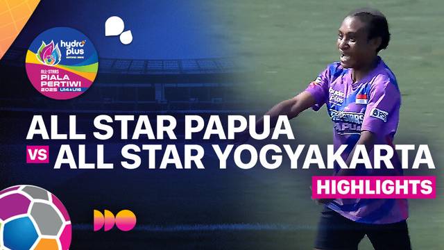 Papua vs Yogyakarta - Highlight | HYDROPLUS Piala Pertiwi U14 & U16 2025 All Stars