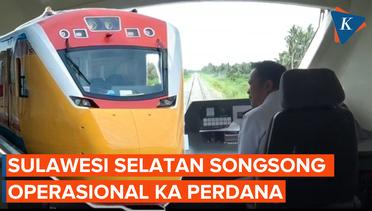 Sulawesi Selatan Songsong Operasional Kereta Api Pertama di Indonesia Timur