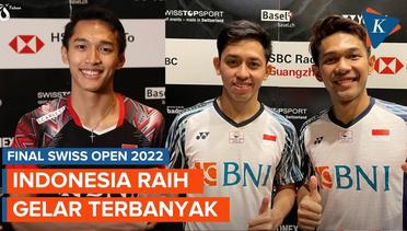 Indonesia Raih Dua Gelar Juara di Swiss Open 2022