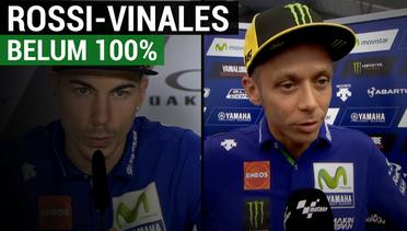 Rossi dan Vinales Sama-sama Belum 100 Persen untuk MotoGP Italia