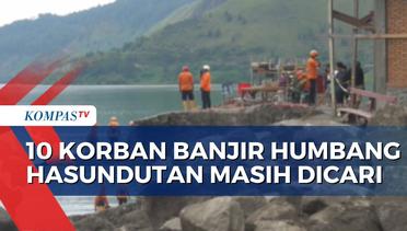 300 Personel Tim SAR Gabungan Dikerahkan Cari 10 Korban Banjir di Area Danau Toba