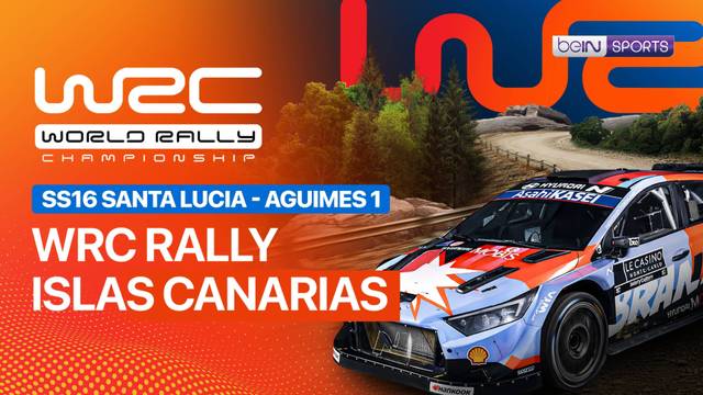 Rally Islas Canarias SS16 Santa Lucia - Aguimes 1 - Full Match | World Rally Championship 2026