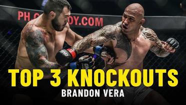 Brandon Vera's Top 3 Knockouts | ONE Highlights