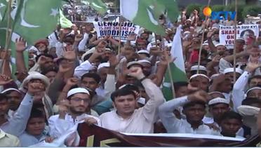 Ratusan Warga Pakistan Serukan Dukungan Bagi Muslim Rohingya  - Liputan6 Petang