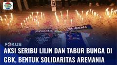 Aksi Seribu Lilin dan Tabur Bunga di GBK, Ungkapan Duka Atas Tragedi Kanjuruhan | Fokus