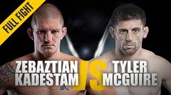 ONE- Full Fight - Zebaztian Kadestam vs Tyler McGuire - A New King Is Crowned - November 2018