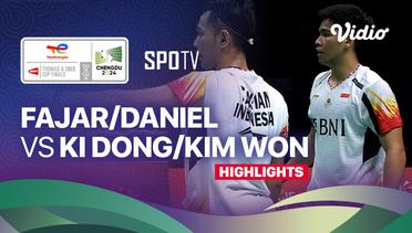 Fajar Alfian/Daniel Marthin (INA) vs Ki Dong Ju/Kim Won Ho (KOR) - Highlights | Thomas Cup Chengdu 2024 - Men's Doubles