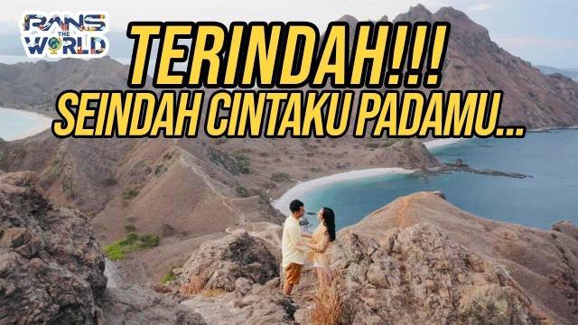 CINTA-CINTAAN DI PANTAI, LAUT, & VIEW TERINDAH DI DUNIA - PINK BEACH- PULAU PADAR #RANSTHEWORLD