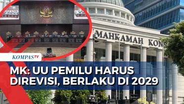 Soal Perubahan Ambang Batas Parlemen 4 Persen, Mahkamah Konstitusi: UU Pemilu Harus Direvisi