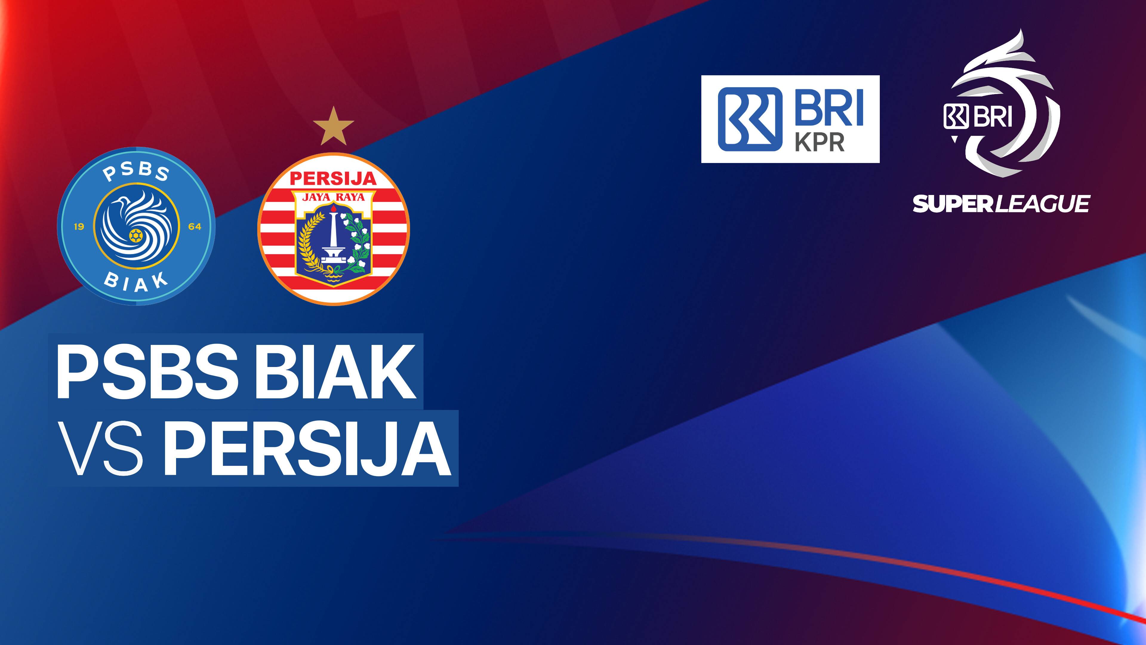 PSBS Biak vs Persija