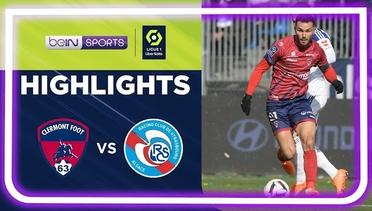 Match Highlights | Clermont Foot vs Strasbourg  | Ligue 1 2022/2023