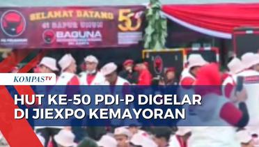 Menanti Kejutan Megawati Soekarnoputri di Acara HUT ke-50 PDI-P di JIExpo Kemayoran