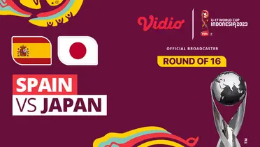 Link Live Streaming Spanyol vs Jepang | Babak 16 Besar Piala Dunia U-17 - Vidio