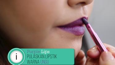 Beauty Fix: Rona Misterius Purple Lips