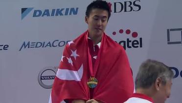 Swimming Men 50m Backstroke Victory Ceremony (Day 6) | 28th SEA Games Singapore 2015"