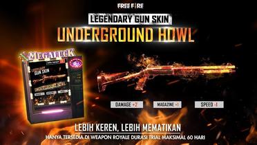 Underground Howl Shotgun Skin - Garena Free Fire