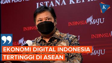 Menko Airlangga: Ekonomi Digital di Indonesia Tertinggi di Asia Tenggara