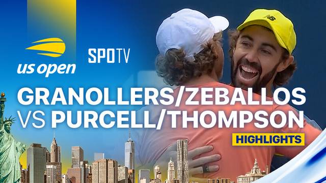 M Granollers (ESP)/H.Zeballos (ARG) vs M. Purcell/J.Thompson (AUS) - Highlights | US Open Tennis Championships 2024 - Men's Doubles Quarterfinal