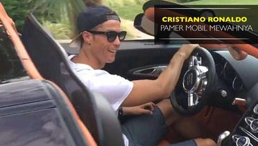 Cristiano Ronaldo Pamer Mobil Mewahnya