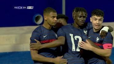 Gooll. Diouf (France) Membuka Keunggulan Menjadi 1-0 | Friendly Match U20