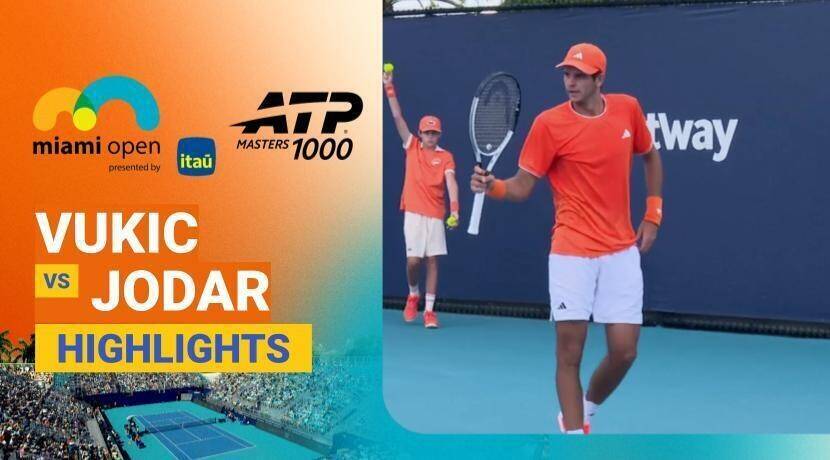 Aleksandar Vukic vs Rafael Jodar - Round 2 (Court 5) | ATP 1000: Miami Open presented by Itau 2026
