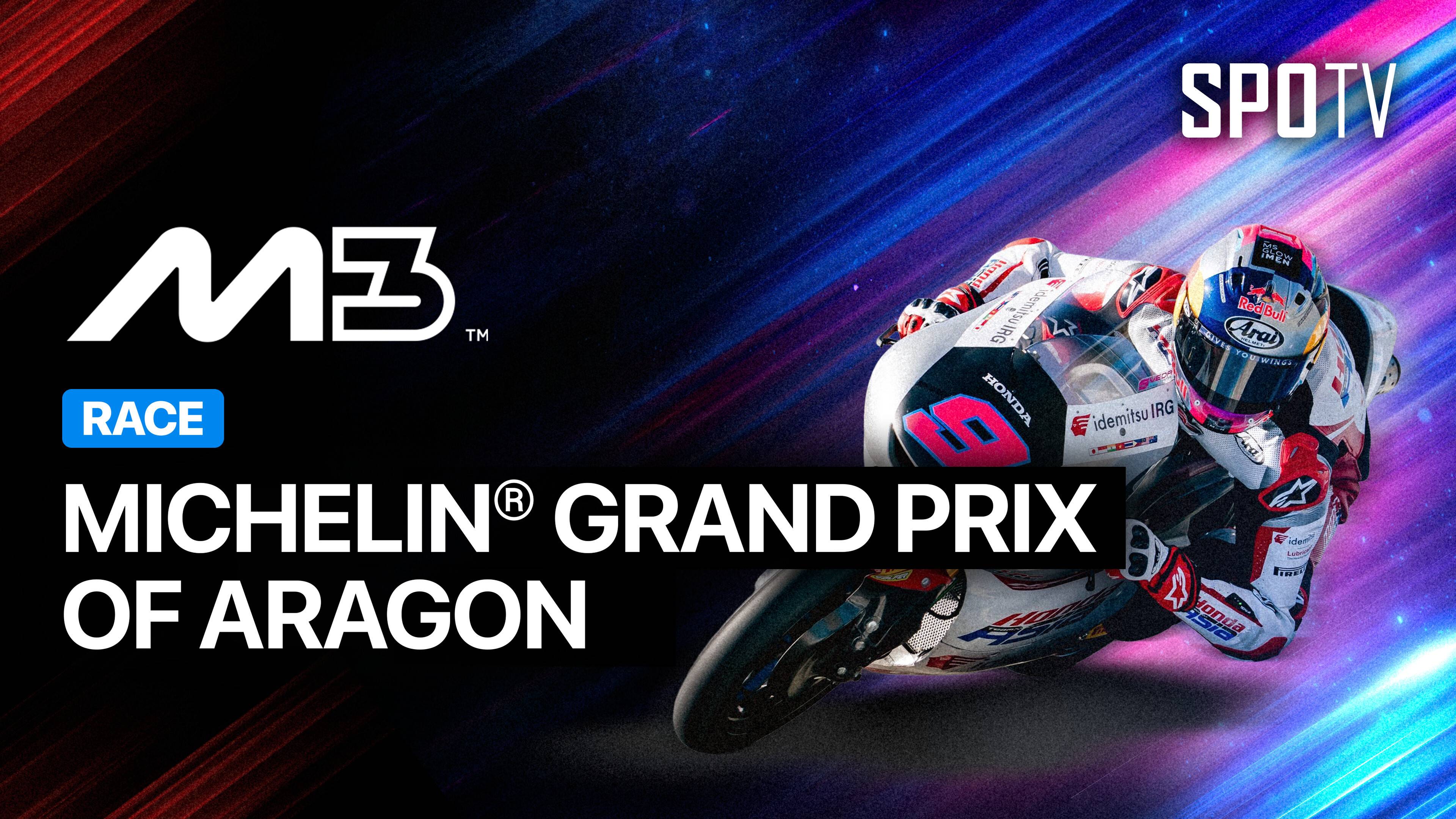 Moto3 Race: Michelin Grand Prix of Aragon - MotoGP 2026 Round 13