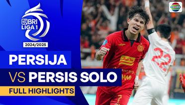 Persija Jakarta VS Persis Solo - Full Highlights | BRI Liga 1 2024/25