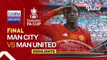 Man City vs Man United - Highlights | FA Cup 2023/24