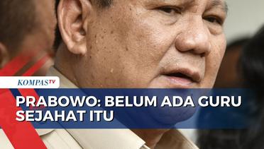 Ungkit Lagi Penilaian Anies, Prabowo: Saya Dinilai 11 Dari 100, Belum Ada Guru Sejahat Itu
