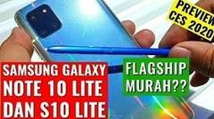 Preview Samsung Galaxy Note 10 Lite dan S10 Lite  - Indonesia