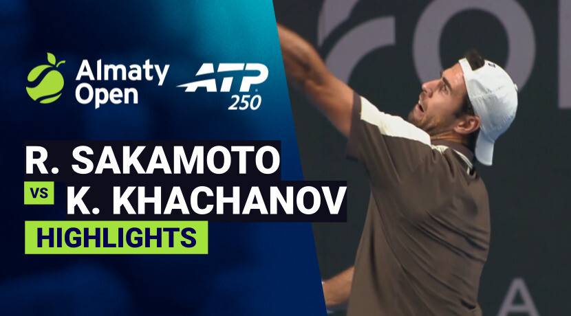 Rei Sakamoto vs Karen Khachanov - Round 1 | ATP 250: Almaty Open 2026