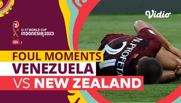 Momen Pelanggaran Keras | Venezuela vs New Zealand | FIFA U-17 World Cup Indonesia 2023