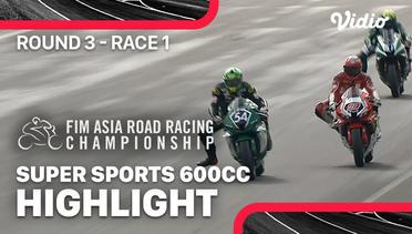 Highlights | Round 3: SS600 | Race 1 | Asia Road Racing Championship 2022