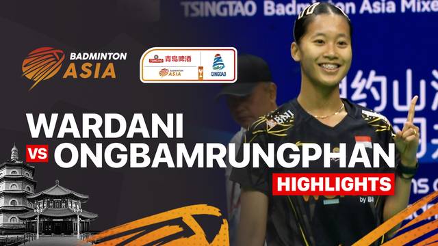 Putri Kusuma Wardani (INA) vs Busanan Ongbamrungphan (THA) - Highlights | Badminton Asia Mixed Team Championship 2025   - Women's Singles Semifinals