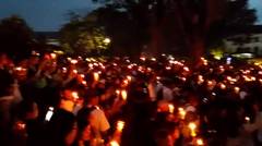 Ribuan warga Bandung nyalakan lilin kedamaian