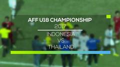 Indonesia vs Thailand - AFF U18 Championship 2017