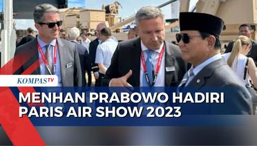 Hadiri Paris Air Show, Menhan  Prabowo Bertemu CEO Dassault Aviation