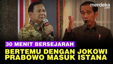 Kejutan! Prabowo Blak-blakan 30 Menit Penting Pertemuan Dengan Jokowi, ini Hasilnya
