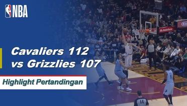 NBA I Cuplikan Pertandingan : Cavaliers 112 vs  Grizzlies 107