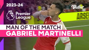 Aksi Man of the Match: Gabriel Martinelli | Arsenal vs Man City | Premier League 2023/24