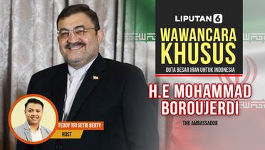 The Ambassador: Dubes Iran Mohammad Boroujerdi Bicara Soal Palestina, Hubungan dengan  Indonesia hingga Hak Perempuan