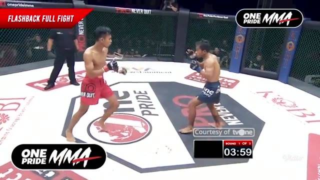 Aksi Terbaik Aditya Ginting | One Pride MMA Battle for Glory
