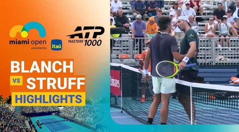 Darwin Blanch vs Jan-Lennard Struff - Round 1 (Court 7) | ATP 1000: Miami Open Presented by Itau 2026