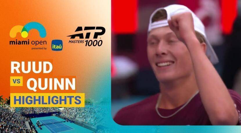 Casper Ruud vs Ethan Quinn - Round 2 (Stadium) | ATP 1000: Miami Open presented by Itau 2026