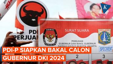 PDI Perjuangan Mulai Siapkan Bakal Calon Gubernur DKI 2024