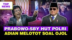 Prabowo Terhenti, Hormati SBY-Try Soetrisno di HUT Polri | Adian Melotot Bahas Ojol di DPR