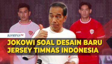 Begini Reaksi Jokowi saat Ditanya Jersey Baru Timnas Indonesia