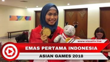 Indonesia Raih Emas Pertama di Asian Games 2018
