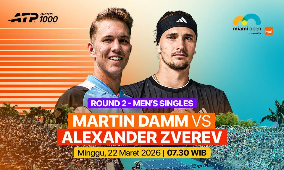 Martin Damm vs Alexander Zverev