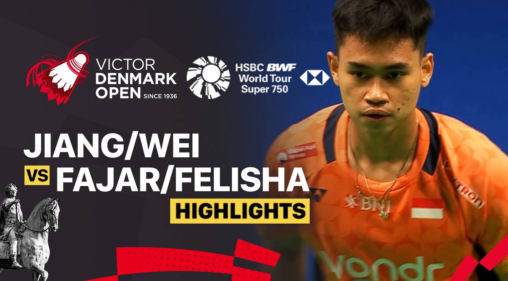 Jiang Zhen Bang/Wei Ya Xin (CHN) vs Jafar Hidayatullah/Felisha Alberta Nathaniel Pasaribu (INA) - Mixed Doubles Round of 32 | VICTOR Denmark Open 2025